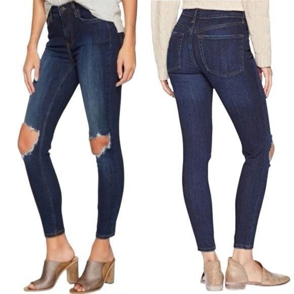 Free People Women’s Busted Skinny Jeans - 26 NWT - Picture 1 of 7